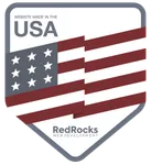 This website made in the USA by Red Rocks Web Development.