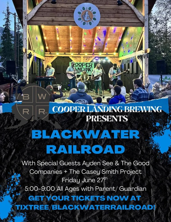 Graphic for Ayden See performing at Cooper Landing, AK on June 27, 2025.