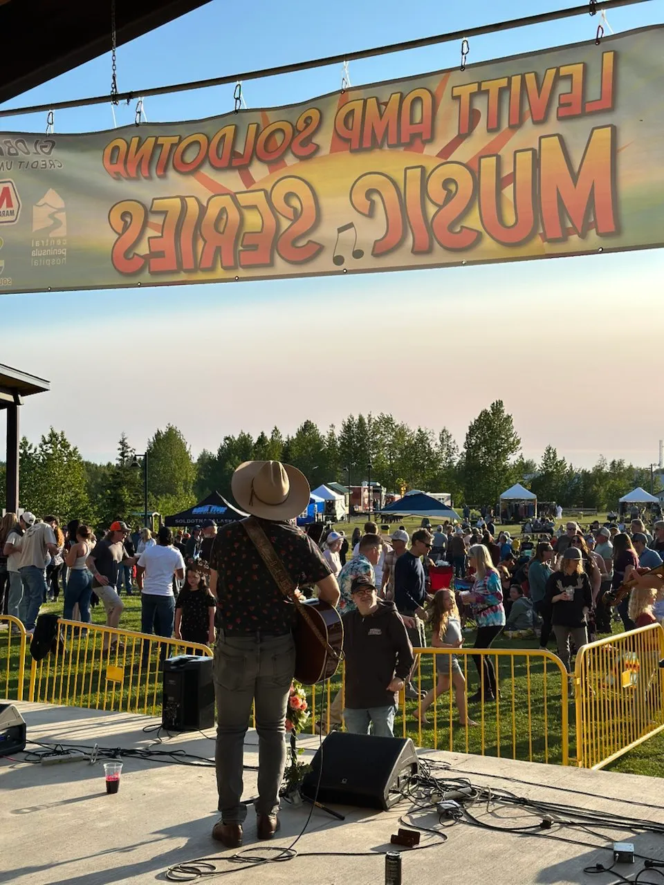 Ayden See performing live at Cooper Landing Brewing Company
